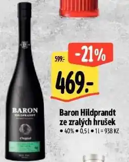 Albert BARON HILDPRANDT ZE ZRALÝCH HRUŠEK nabídka