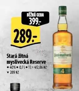 Albert Stará Žitná Myslivecká Reserve nabídka