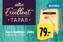 Albert Queso Manchego - plátky nabídka
