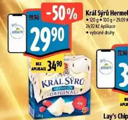 Albert Král Sýrů Hermelín nabídka
