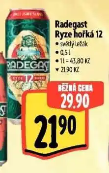 Albert Radegast Ryze Hořká 12 nabídka