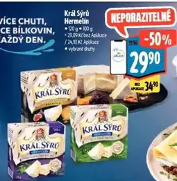Albert Král Sýrů Hermelín nabídka