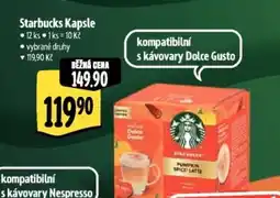 Albert Starbucks kapsle nabídka