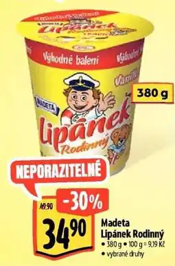 Albert Madeta Lipánek rodinný nabídka