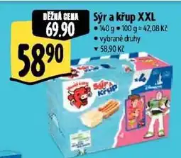 Albert Sýr a křup XXL nabídka