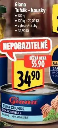 Albert Giana Tuňák kousky nabídka