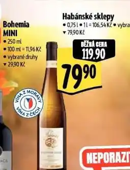 Albert Habánské sklepy nabídka