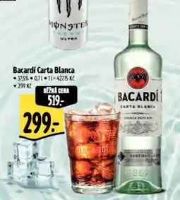 Albert Bacardí Carta Blanca nabídka