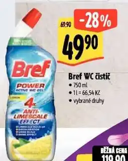Albert BREF WC čistič nabídka