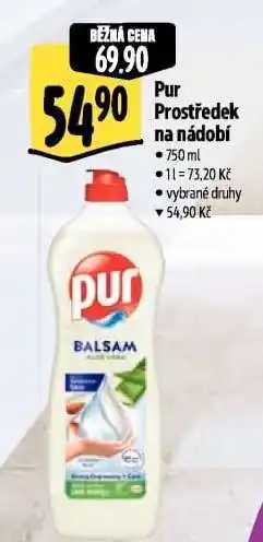 Albert Pur prostředek na nádobí nabídka