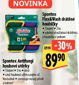 Albert Spontex Flex Wash drátěné houbičky nabídka