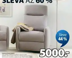 JYSK POLOHOVACÍ KŘESLO VONSILD nabídka
