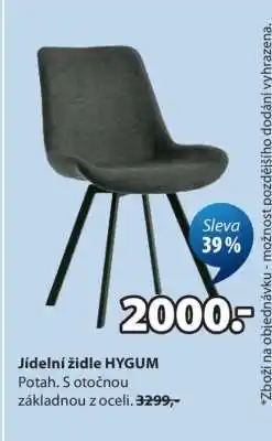 JYSK JÍDELNÍ ŽIDLE HYGUM nabídka