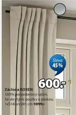 JYSK Záclona ROXEN nabídka