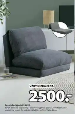 JYSK Rozkládací křeslo VEGGER nabídka
