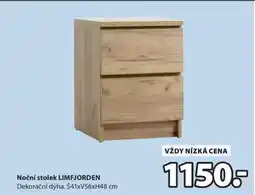 JYSK NOČNÍ STOLEK LIMFJORDEN nabídka