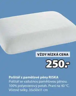 JYSK Polštář z paměťové pěny RISKA nabídka