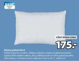 JYSK Dětský polštář SOLA nabídka