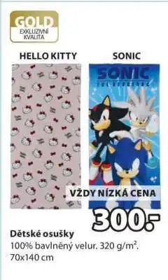 JYSK DĚTSKÉ OSUŠKY nabídka