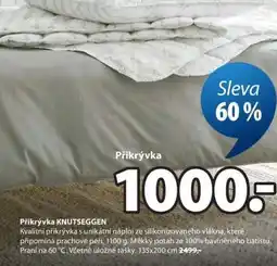 JYSK PŘIKRÝVKA KNUTSEGGEN nabídka