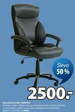 JYSK KANCELÁŘSKÁ ŽIDLE TAMDRUP nabídka