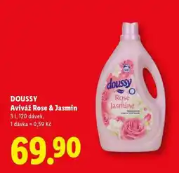 Lidl DOUSSY Aviváž Rose & Jasmin nabídka