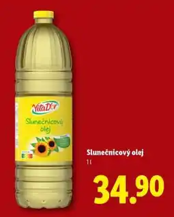 Lidl Slunečnicový olej nabídka