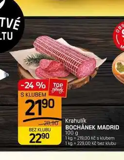 Flop BOCHÁNEK MADRID nabídka