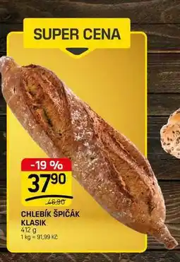 Flop CHLEBÍK ŠPIČÁK KLASIK nabídka