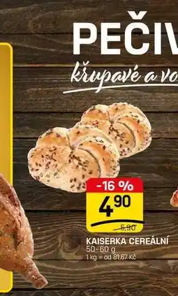 Flop KAISERKA CEREÁLNÍ nabídka