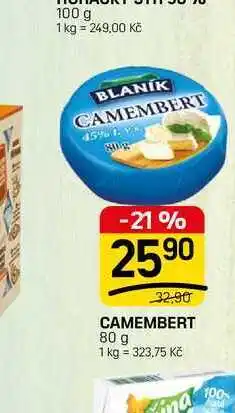 Flop CAMEMBERT nabídka