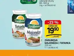 Flop ZÁRUBOVA MAJONÉZA | TATARKA nabídka