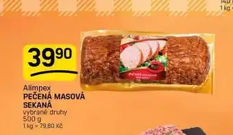 Flop PEČENÁ MASOVÁ SEKANÁ vybrané druhy nabídka