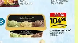 Flop CARTE D'OR TRIO* vybrané druhy nabídka