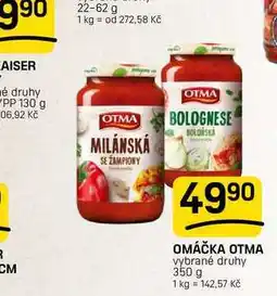 Flop OMÁČKA OTMA vybrané druhy nabídka