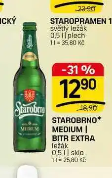 Flop STAROBRNO* MEDIUM | BITR EXTRA ležák nabídka