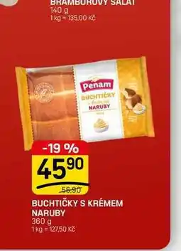 Flop BUCHTIČKY S KRÉMEM NARUBY nabídka