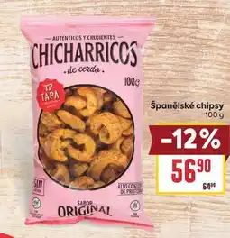 Billa Španělské chipsy nabídka