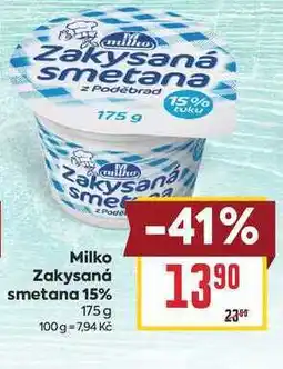 Billa Milko Zakysaná smetana 15% nabídka
