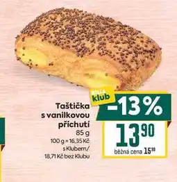 Billa Taštička s vanilkovou příchutí nabídka