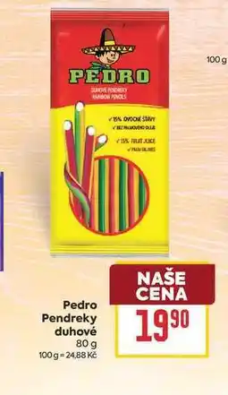 Billa Pedro Pendreky duhové nabídka