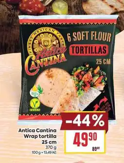 Billa Antica Cantina Wrap tortilla 25 cm nabídka