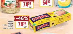 Billa Isabel Tuňák 3x 80 / od nabídka