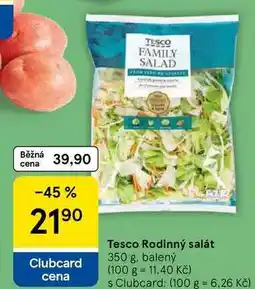 Tesco Tesco Rodinný salát nabídka