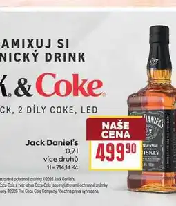 Billa Jack Daniel's nabídka