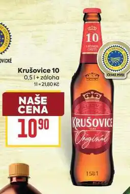 Billa Krušovice 10 nabídka