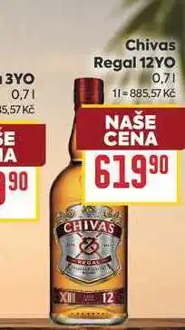 Billa Chivas Regal 12YO nabídka