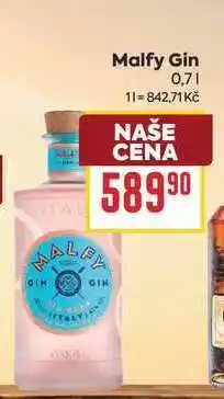 Billa Malfy Gin nabídka