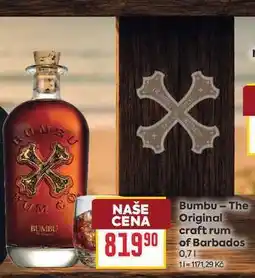 Billa Bumbu-The Original craft rum of Barbados nabídka