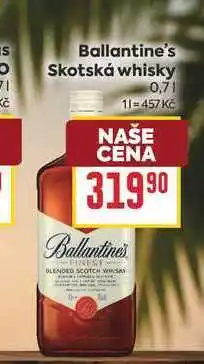 Billa Ballantine's Skotská whisky nabídka